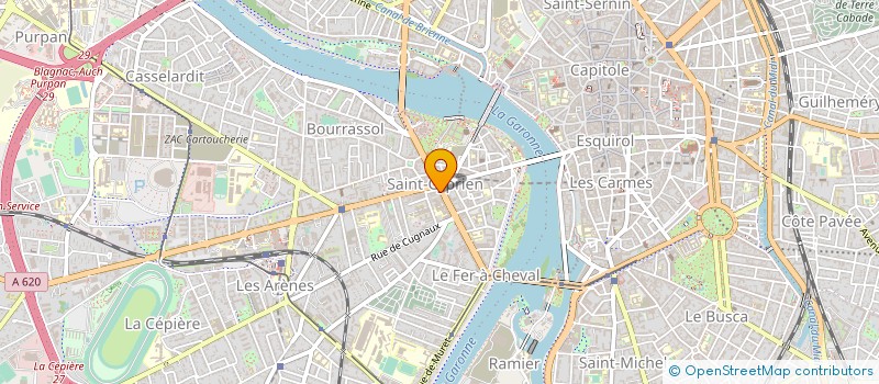 localisation de l'entreprise MADAME CATHERINE ORTELLI  TOULOUSE