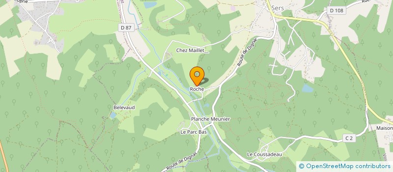 localisation de l'entreprise MADAME CATHERINE OUAPOU TSAM SOURY  DIGNAC