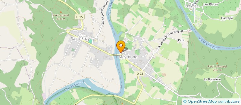 localisation de l'entreprise MADAME CATHERINE OUDOIN  PINSAC