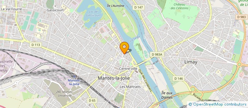 localisation de l'entreprise MADAME CATHERINE OUHAB à MANTES-LA-JOLIE