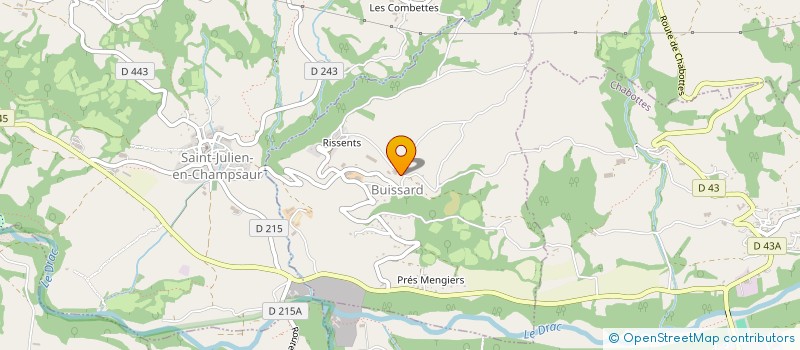 localisation de l'entreprise MADAME CATHERINE OUTIN  BUISSARD