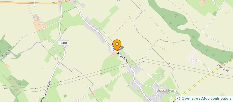 localisation de l'entreprise MADAME CATHERINE OYER  BOSC-HYONS