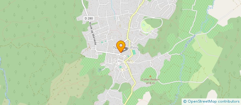 localisation de l'entreprise MADAME CATHERINE OZIMEK  NANS-LES-PINS