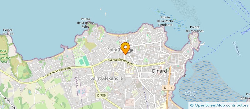 localisation de l'entreprise MADAME CATHERINE PAGEAUX  DINARD