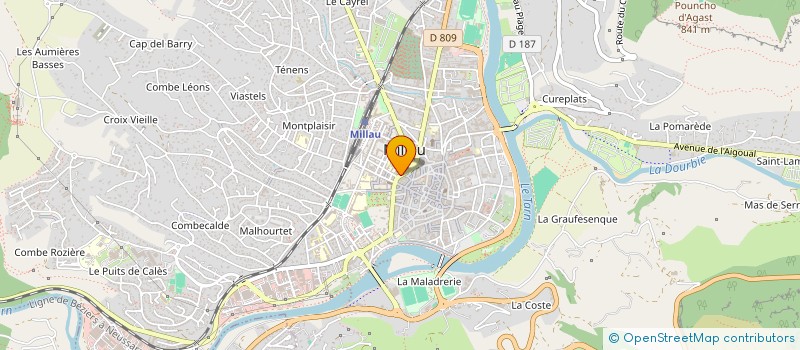 localisation de l'entreprise MADAME CATHERINE PAILLA  VALENCE