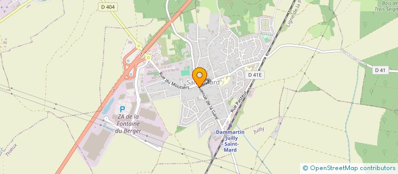 localisation de l'entreprise MADAME CATHERINE PAINCHAULT  SAINT-MARD