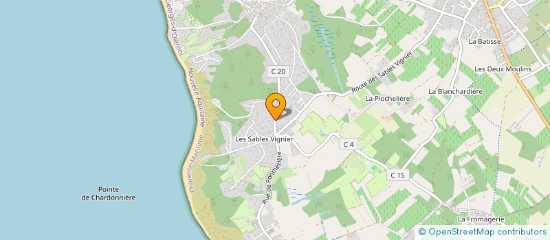 localisation de l'entreprise MADAME CATHERINE PAJOT  SAINT-GEORGES-D'OLERON