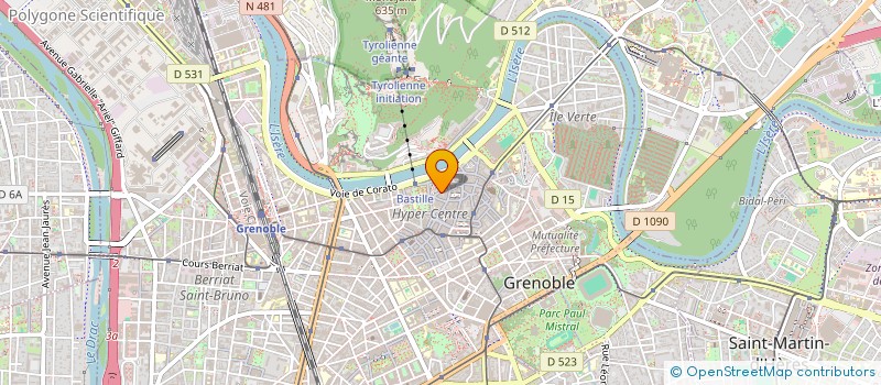 localisation de l'entreprise MADAME CATHERINE PALLUD à GRENOBLE