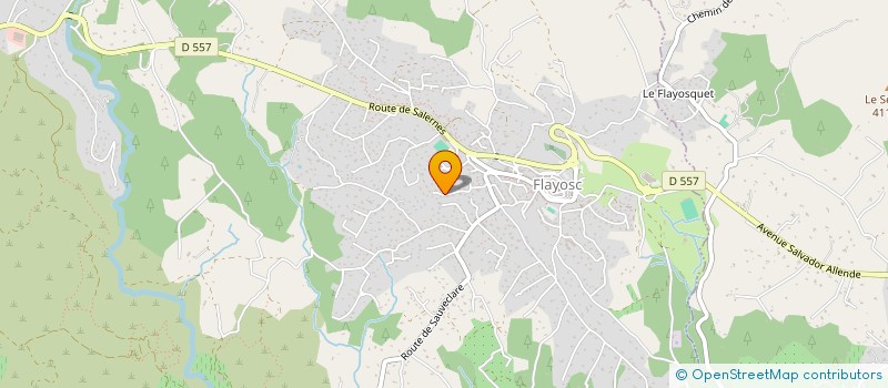 localisation de l'entreprise MADAME CATHERINE PANNEKOEK  FLAYOSC