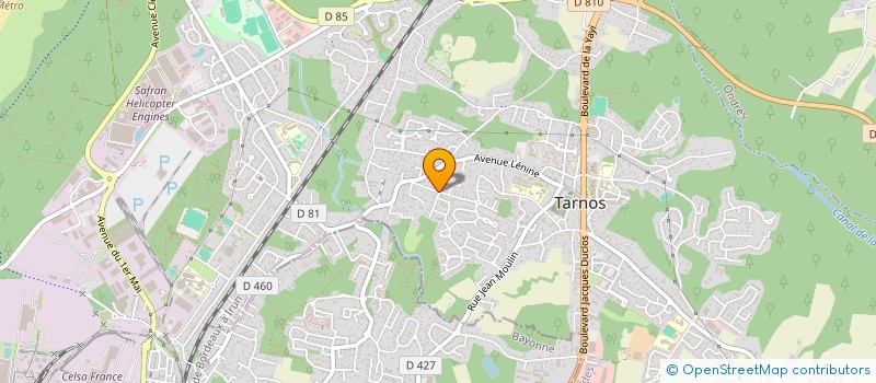 localisation de l'entreprise MADAME CATHERINE PARIS  TARNOS