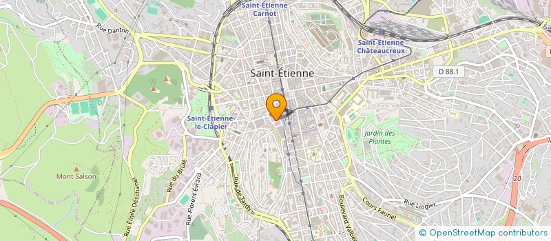 localisation de l'entreprise MADAME CATHERINE PARISI à SAINT-ETIENNE