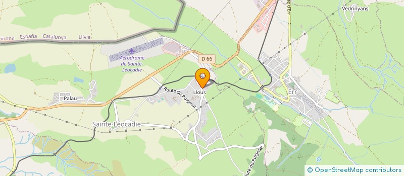 localisation de l'entreprise MADAME CATHERINE PARROT  SAINTE-LEOCADIE