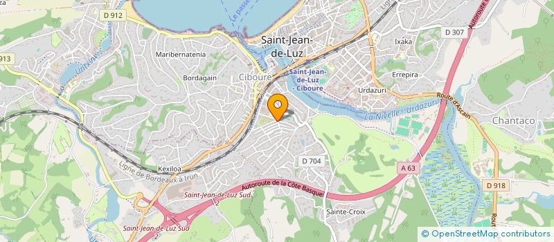 localisation de l'entreprise MADAME CATHERINE PARROUY  CIBOURE