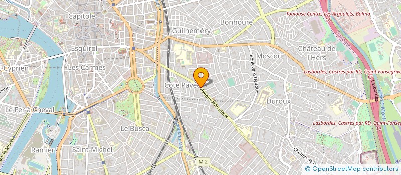 localisation de l'entreprise MADAME CATHERINE PATARIN à TOULOUSE