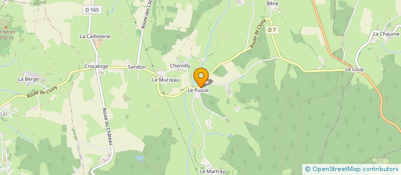 localisation de l'entreprise MADAME CATHERINE PAYEBIEN  LA VINEUSE SUR FREGANDE