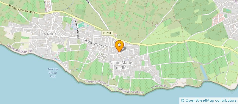 localisation de l'entreprise MADAME CATHERINE PAYSANT  SAINTE-MARIE-DE-RE