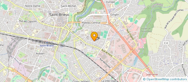 localisation de l'entreprise MADAME CATHERINE PEAN à SAINT-BRIEUC