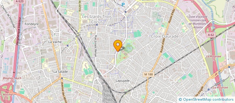 localisation de l'entreprise MADAME CATHERINE PEAUGER à TOULOUSE