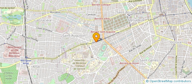 localisation de l'entreprise MADAME CATHERINE PEDEZERT à BORDEAUX