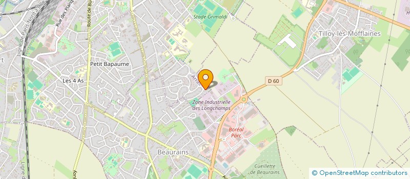 localisation de l'entreprise MADAME CATHERINE PELLETIER à ARRAS