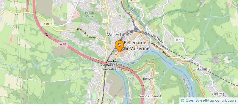 localisation de l'entreprise MADAME CATHERINE PELLETIER à VALSERHONE