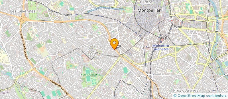 localisation de l'entreprise MADAME CATHERINE PELLISSIER-VERDOIRE à MONTPELLIER