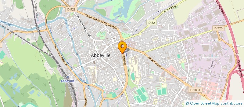 localisation de l'entreprise MADAME CATHERINE PENCZERZYNSKI à ABBEVILLE