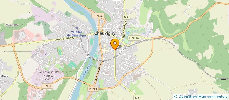 localisation de l'entreprise MADAME CATHERINE PENSEC à CHAUVIGNY
