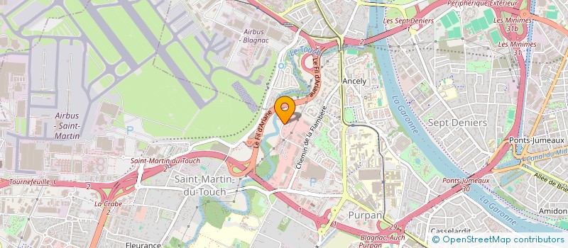 localisation de l'entreprise MADAME CATHERINE PEPIN  TOULOUSE