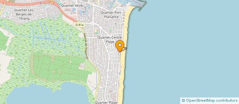 localisation de l'entreprise MADAME CATHERINE PEREZ  CANET EN ROUSSILLON