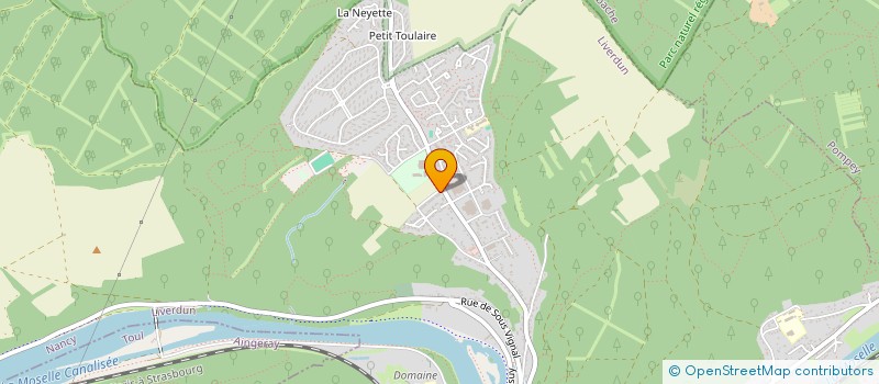 localisation de l'entreprise MADAME CATHERINE PERNEY  LIVERDUN