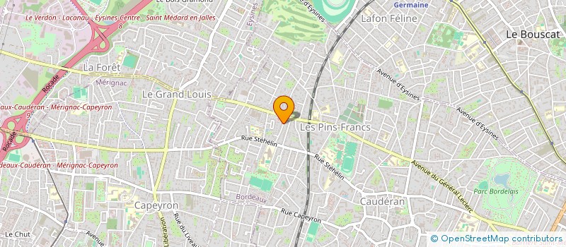 localisation de l'entreprise MADAME CATHERINE PERRAULT à BORDEAUX