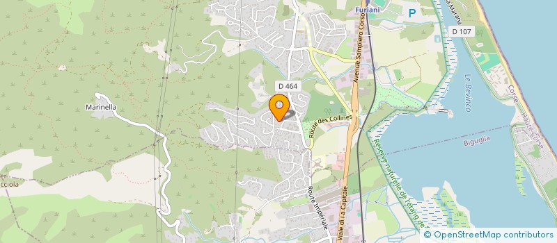 localisation de l'entreprise MADAME CATHERINE PERRI  FURIANI