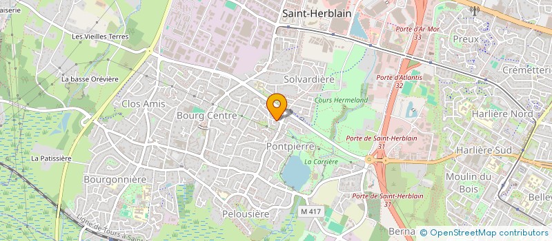 localisation de l'entreprise MADAME CATHERINE PERRIGAUD à SAINT-HERBLAIN
