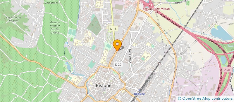 localisation de l'entreprise MADAME CATHERINE PERRIN à BEAUNE