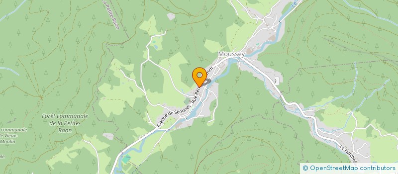 localisation de l'entreprise MADAME CATHERINE PERRIN  MOUSSEY