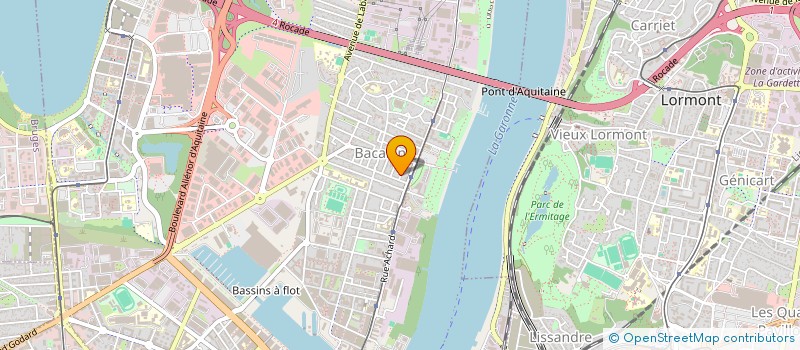 localisation de l'entreprise MADAME CATHERINE PERRIN  BORDEAUX