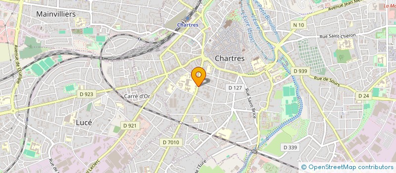 localisation de l'entreprise MADAME CATHERINE PERROT à CHARTRES