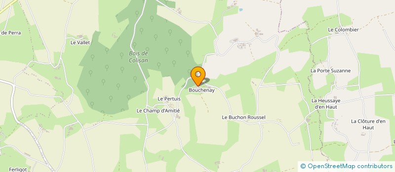 localisation de l'entreprise MADAME CATHERINE PETIT  PLOUGUENAST-LANGAST