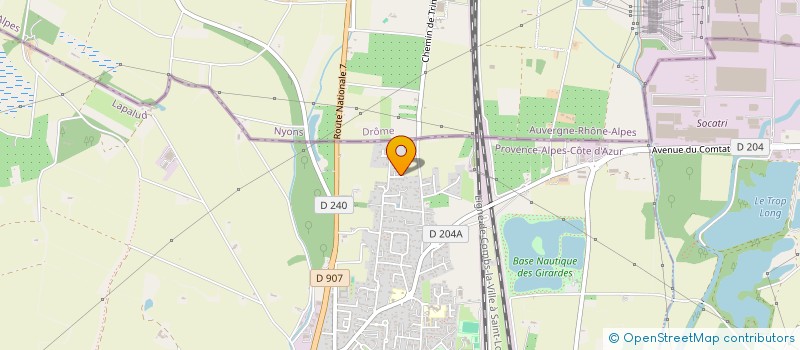 localisation de l'entreprise MADAME CATHERINE PETIT  LAPALUD