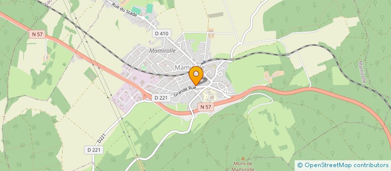 localisation de l'entreprise MADAME CATHERINE PETITOT  MAMIROLLE