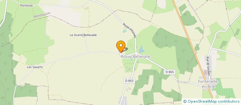 localisation de l'entreprise MADAME CATHERINE PETITPAIN  ROZOY-BELLEVALLE