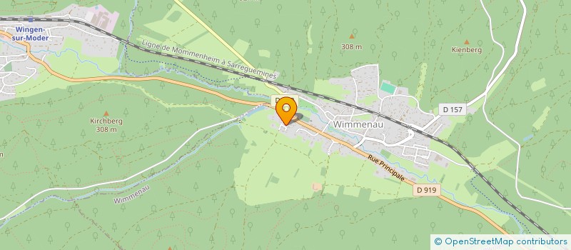 localisation de l'entreprise MADAME CATHERINE PETRY  WIMMENAU