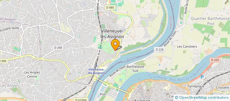 localisation de l'entreprise MADAME CATHERINE PETYT à VILLENEUVE-LES-AVIGNON