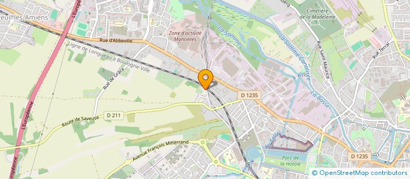 localisation de l'entreprise MADAME CATHERINE PEUZIAT à AMIENS
