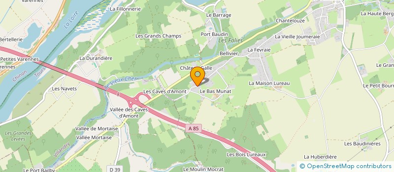 localisation de l'entreprise MADAME CATHERINE PHILIPPON  VILLANDRY
