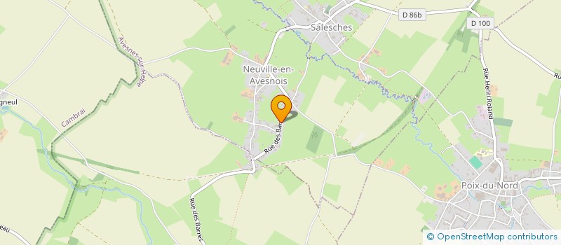 localisation de l'entreprise MADAME CATHERINE PHILIPPON  NEUVILLE-EN-AVESNOIS