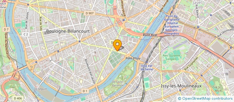 localisation de l'entreprise MADAME CATHERINE PICARD à BOULOGNE-BILLANCOURT