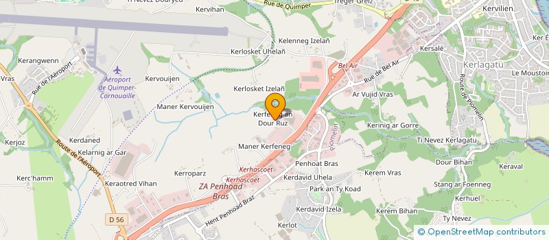 localisation de l'entreprise MADAME CATHERINE PICHOT  PLUGUFFAN