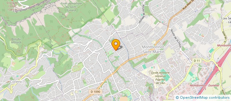 localisation de l'entreprise MADAME CATHERINE PICOULET FERREBEUF à MEYLAN